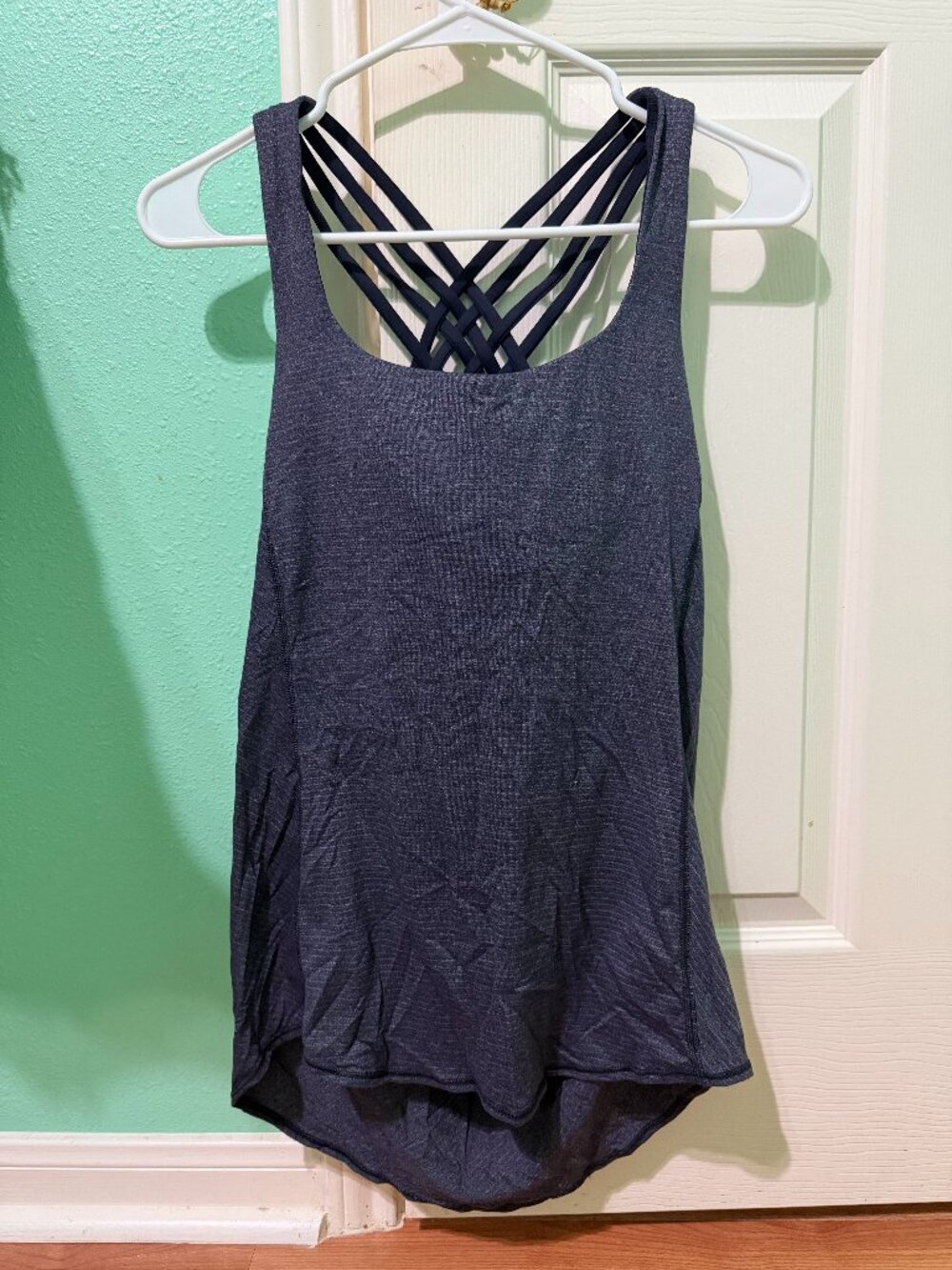 Lululemon 2 in 1 Sports Bra Tank Top - Grey